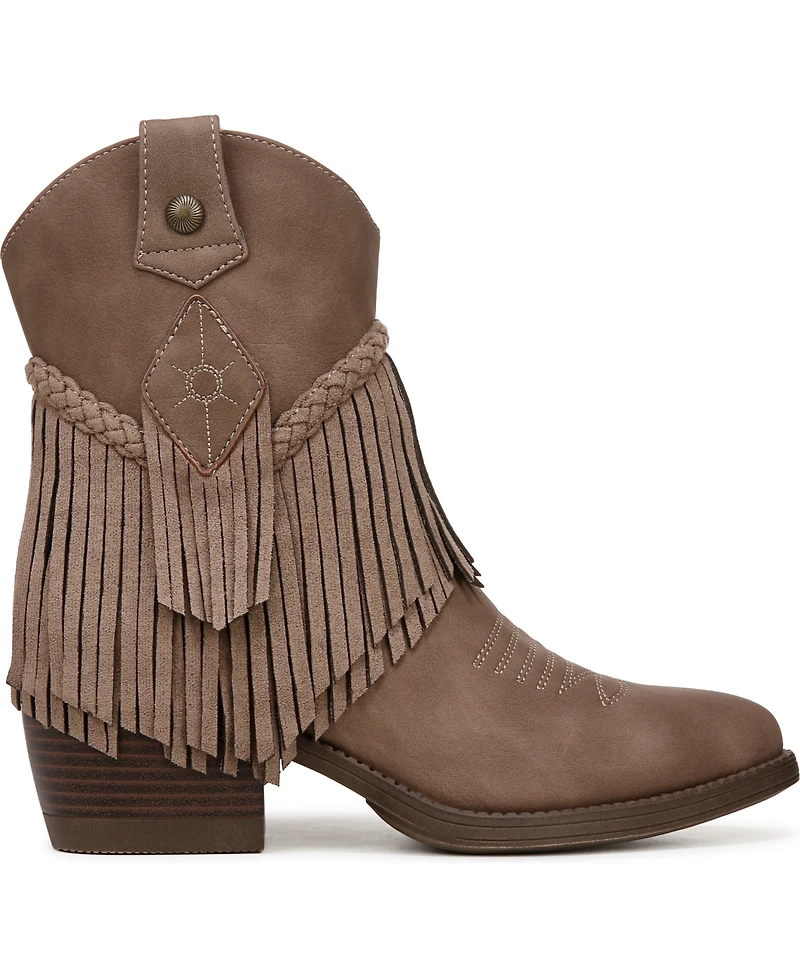 Blowfish Malibu Women's Remy Block Heel Western Short Boots
