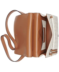 Calvin Klein Havana Flap Signature Small Messenger Bag