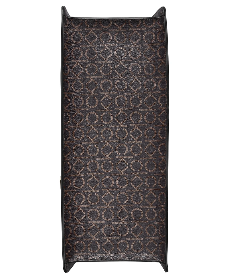 Calvin Klein Havana Signature Tote