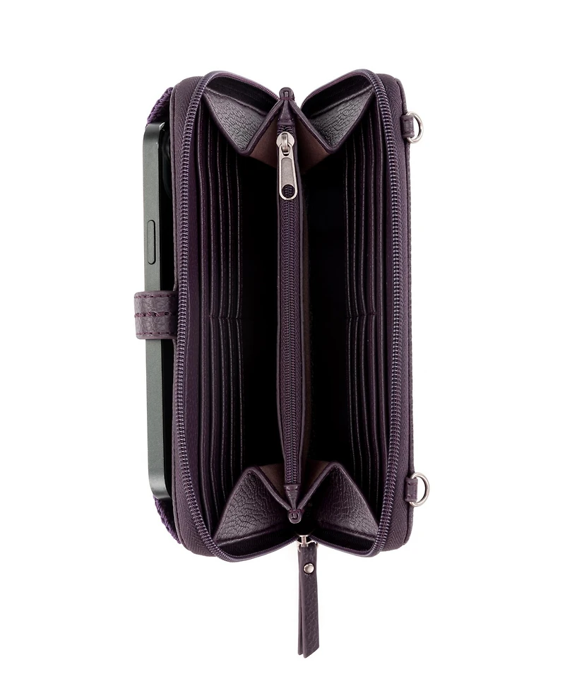 The Sak Women's Iris Leather Convertible Crossbody Bag