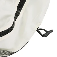 12' x 12' Universal Replacement Mesh Sidewall Netting for Patio Gazebos and Canopy Tents with Zippers, (Sidewall Only), Cream