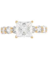 Grown With Love Certified Lab Grown Diamond Princess-Cut Engagement Ring (4-1/4 ct. t.w.) in 14k Gold