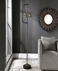 Uttermost 69" Metal Elieser Industrial Floor Lamp