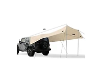 Nomad Nest Suv Tailgate Tarp Tent – 14x16 ft Waterproof Car Camping Canopy for Trucks, Jeeps, Hatchbacks & Vans – Easy Setup with Poles,