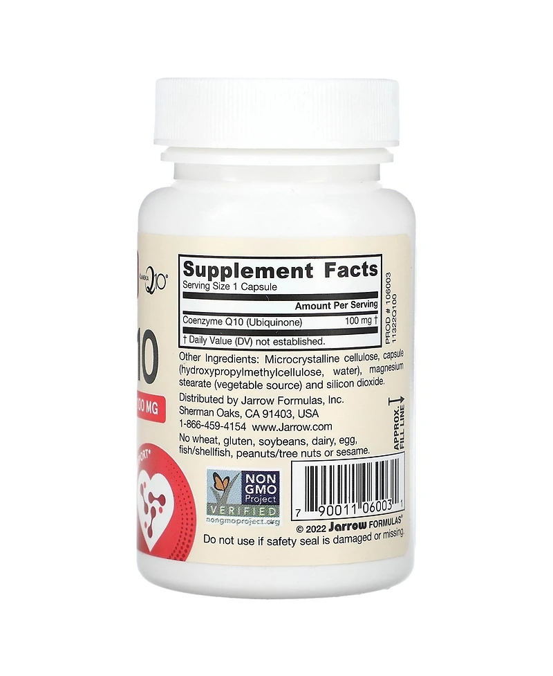 Jarrow Formulas Co-Q10 100 mg
