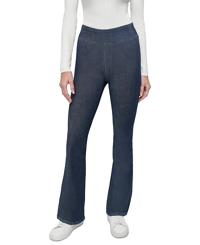 Dkny Jeans Petite High-Rise Pull-On Flare