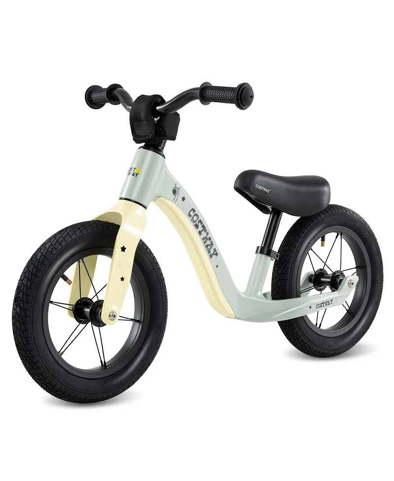12 Inch Toddler Balance Bike No Pedal Training Bicycle withAdjustable Seat Height