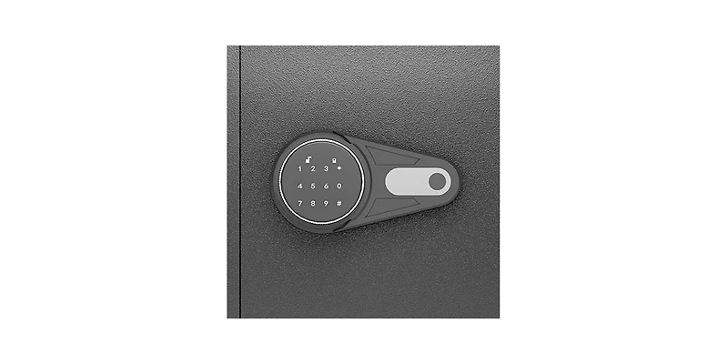 Depository Drop Safe, Front Drop Slot Lock Box with Digital Combination and Anti-Fishing, Silent Deposit Safe Box, Security Money Safe for Cash Slips
