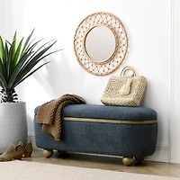 Streamdale Upholstered Storage Ottoman Bench