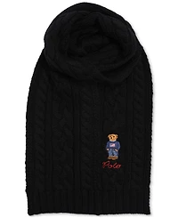 Polo Ralph Lauren Men's Cable-Knit Bear Scarf