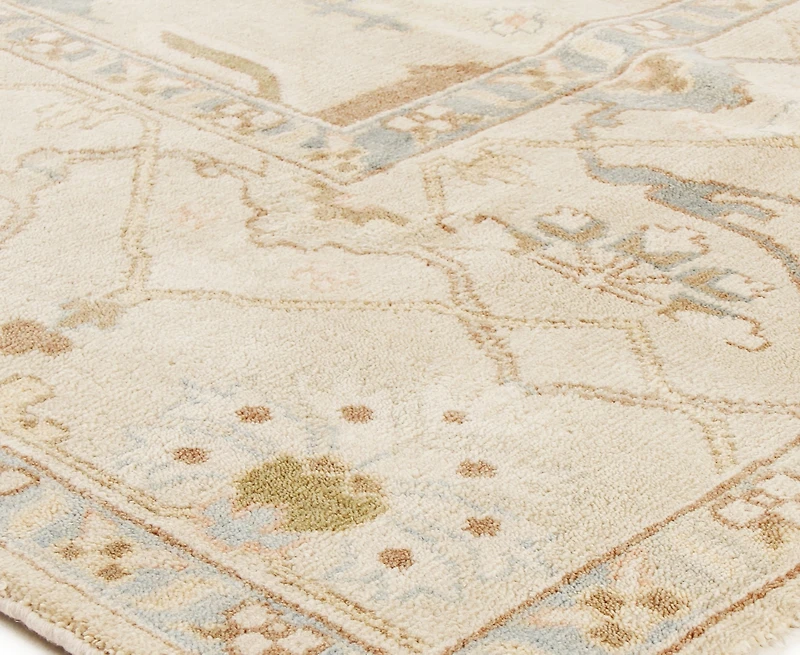 Exquisite Rugs Antique Weave Oushak 4'x6' Area Rug