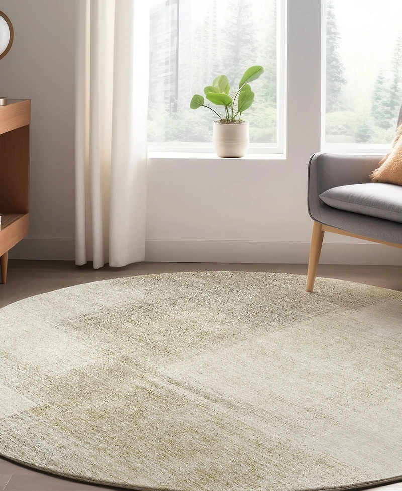 Dalyn Trevi Washable TV10 8'x8' Round Area Rug