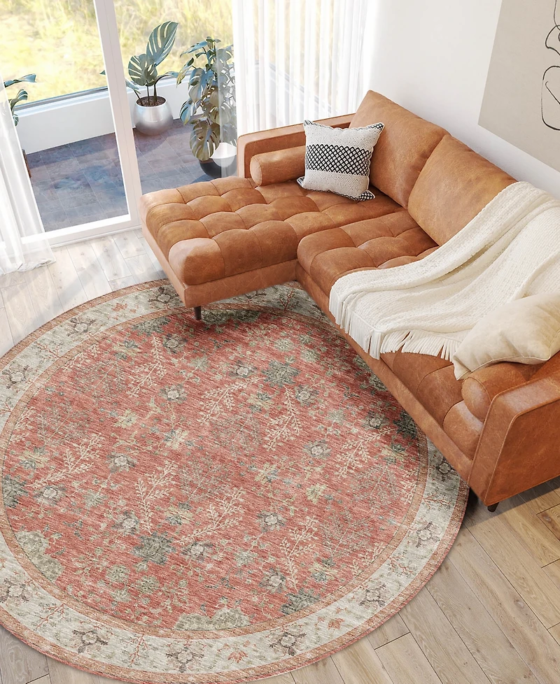 Dalyn Hatay Washable HY9 8'x8' Round Area Rug