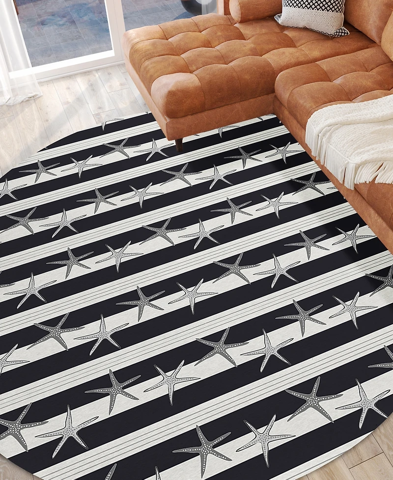 Dalyn Seabreeze Washable SZ12 8'x8' Round Area Rug