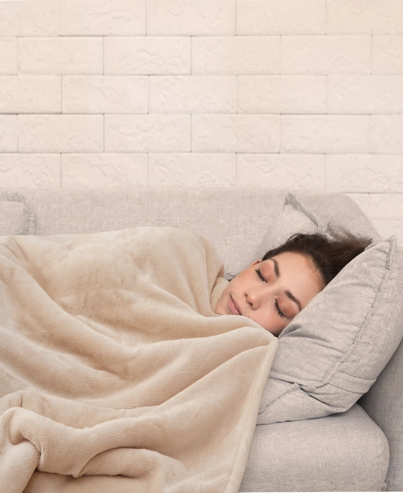 Sealy Heated Flannel Blanket