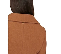 Calvin Klein Women's Double-Breasted Belted Coat
