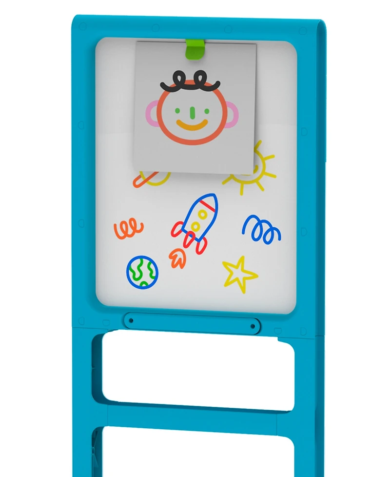 Discovery Kids Glow Easel Dual-Sided Art Station