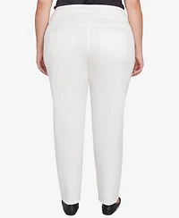 Ruby Rd. Plus Soft Hand Twill Bi-Stretch Pull-On Pants