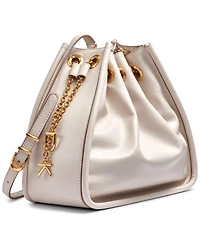 Donna Karan New York Plainview Chain Drawstring Crossbody Bag