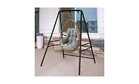 Slickblue Four-Legged 200kg Capacity Hanging Chair Frame with Three Rings - Sturdy and Stylish Support