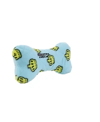 Mighty Medium Bone Blue, Durable Squeaky Dog Toy