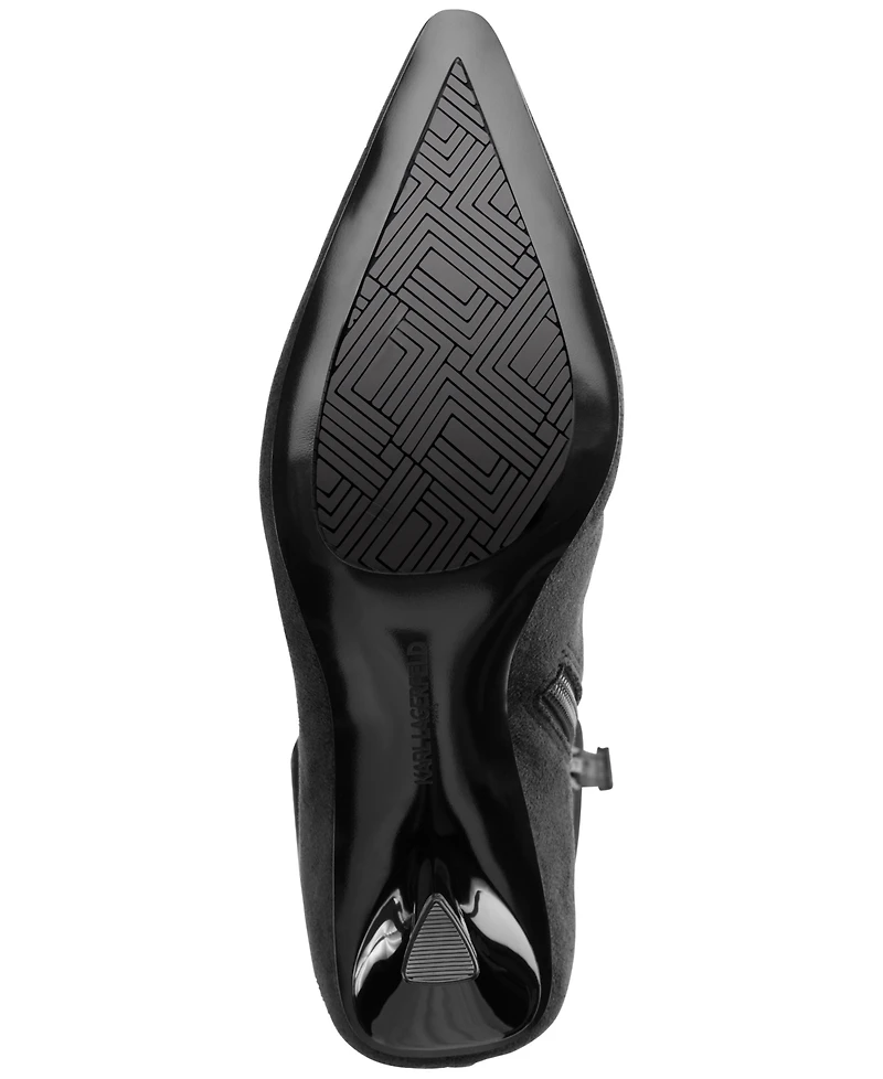 Karl Lagerfeld Paris Women's Kian Pointed-Toe Dress Boots