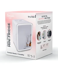 Cooluli Glow Beauty 10L Mini Fridge with Mirror Led