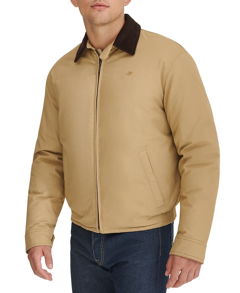 Dockers Men's Cotton Twill Bomber Jacket