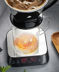 Gefu Stainless Steel Multifunction 0.3 oz to 6.6 lb. Kitchen Scale
