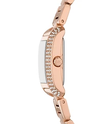 Michael Kors Women's Emery Three-Hand Rose Gold-Tone Stainless Steel Watch 22mm and Bracelet Gift Set