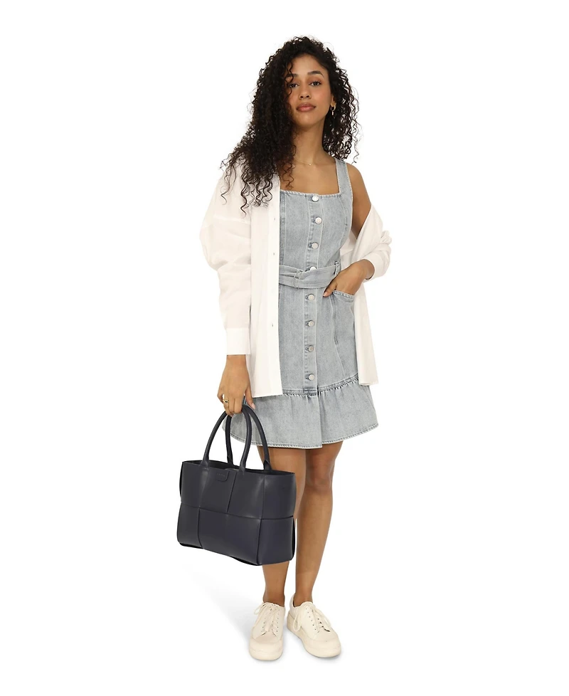 Belle & Bloom Reunite Denim Mini Dress