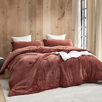 Coma Inducer Oversized King Comforter Set - Wait Oh What - Maple Syrup