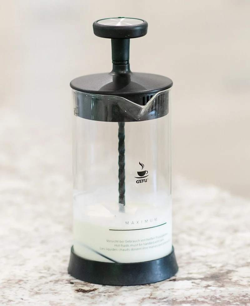 Gefu Glass 9.5 Fluid Oz Milk Frother