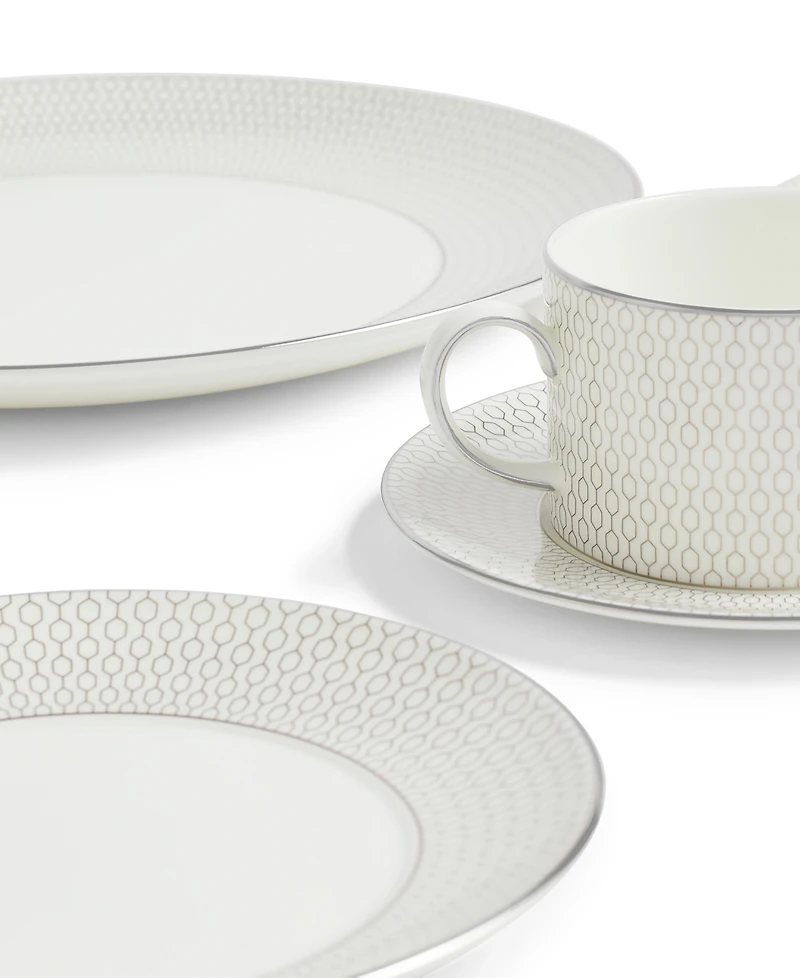 Wedgwood Gio Platinum 5 Piece Placesetting