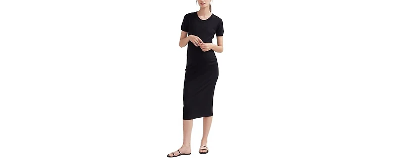 Hatch Collection Maternity The Softsculpt Knit Eliza Dress