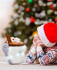 Geoffrey's Toy Box Star Brights 12" Led Light-Up Plush Hot Chocolate Toy, Created for Macy's
