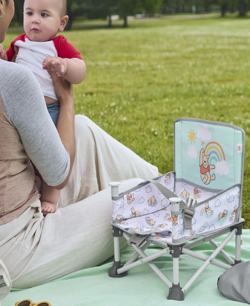 Bright Starts Baby Winnie The Pooh Pop ‘N Sit Portable Booster Seat