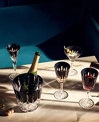 Waterford Lismore Black Ice Bucket & Tongs , 80.4 oz