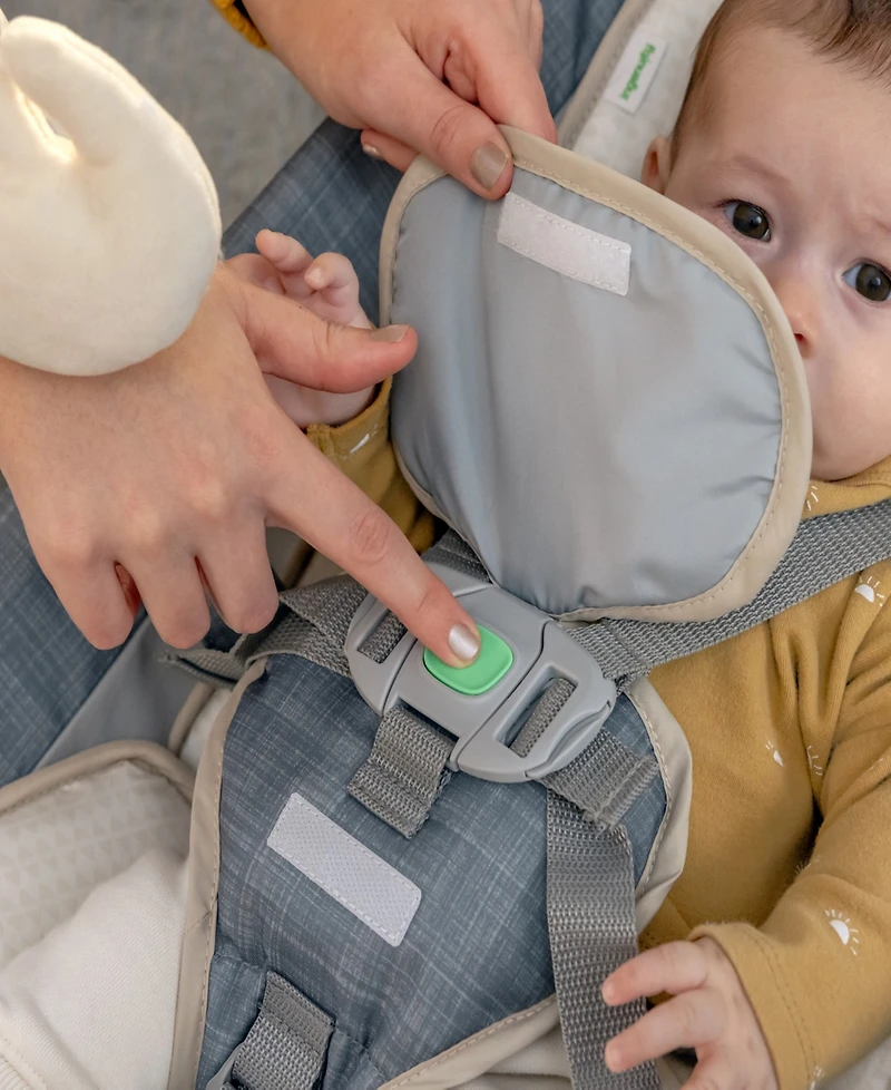 Ingenuity Baby Happy Belly Rock-to-Happy Belly Rock-to-Bounce Massage Seat