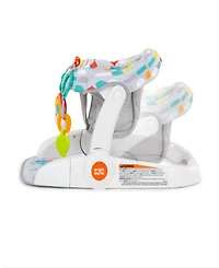 Bright Starts Baby Purple Paradise Learn-to-Sit 2-Position Floor Seat