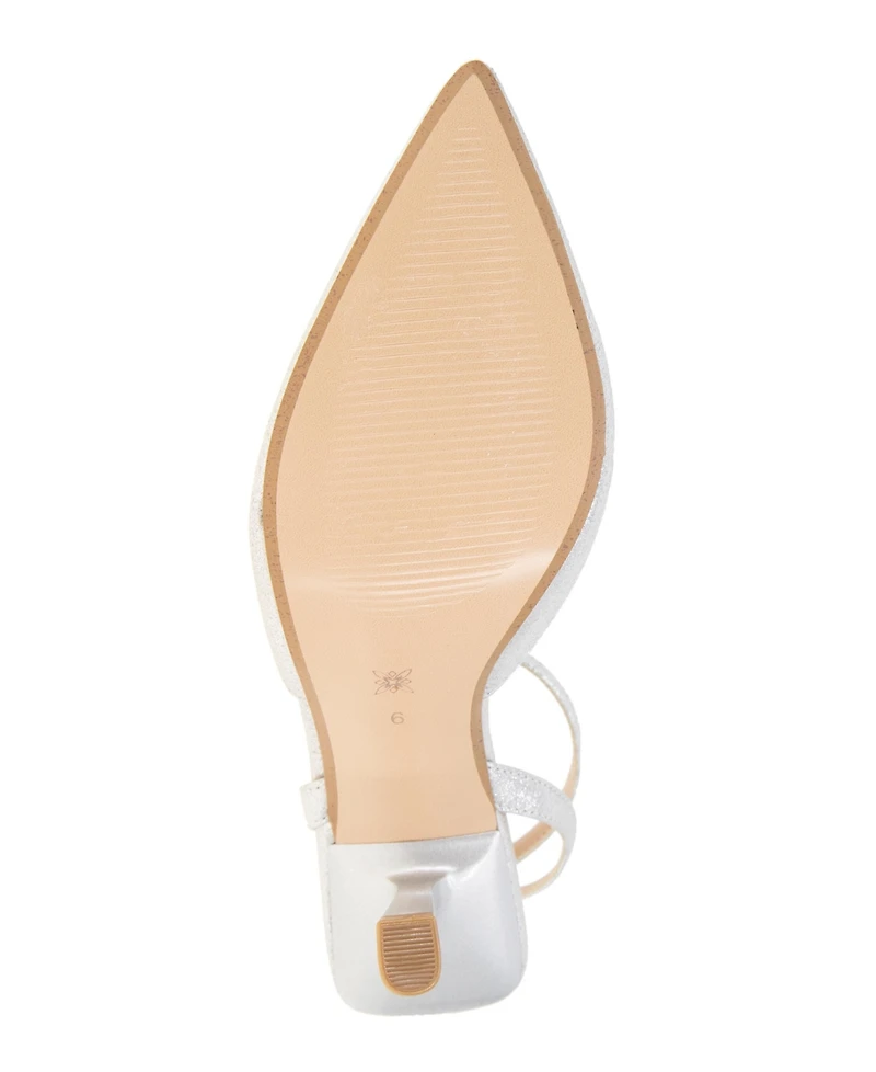 BCBGeneration Women's Ipany Ankle Strap Embellished Dress Pumps