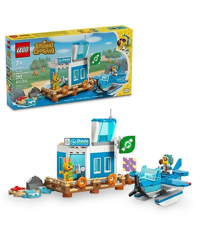 Lego Animal Crossing Fly with Dodo Airlines Airport Toy 77051