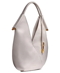 Donna Karan New York Baldwin Large Shoulder with Leather Wrapped Rounded Handle