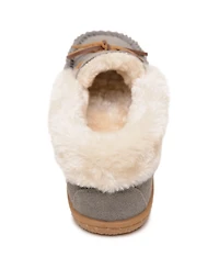 Minnetonka Women's Camp Collar Moc Slipper