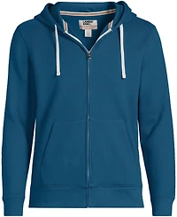 Lands' End Big & Tall Long Sleeve Serious Sweats Full Zip Hoodie