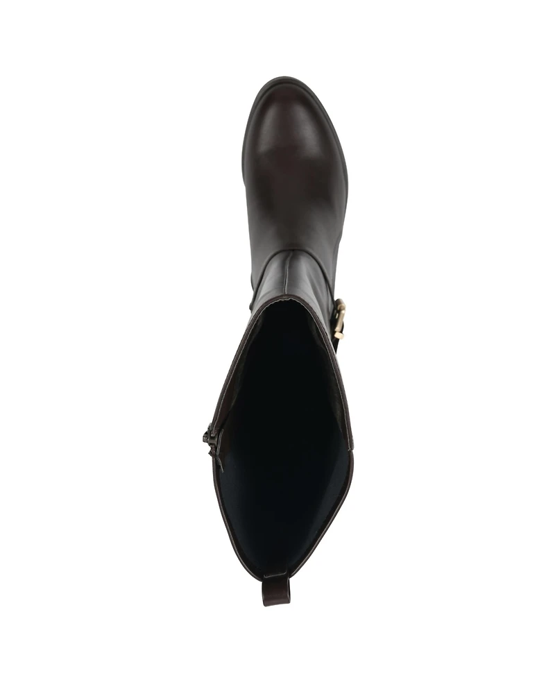 White Mountain Women's Custard Tall Shaft Riding Boots