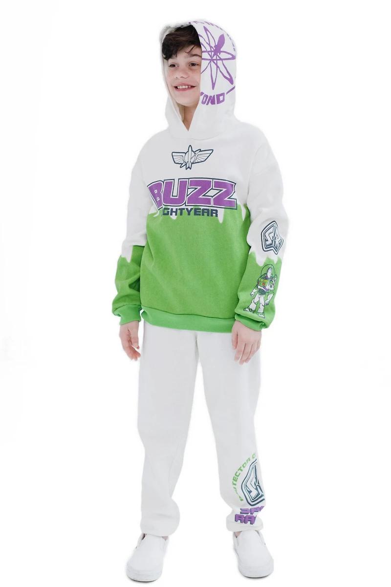 Disney Toddler Boys Toy Story Pullover Fleece Hoodie and Jogger Pants Outfit Set