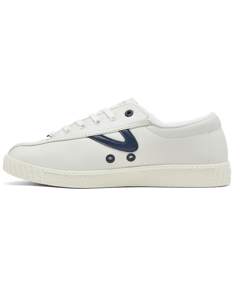 Tretorn Women's Nylite Icon Leather Casual Sneakers from Finish Line