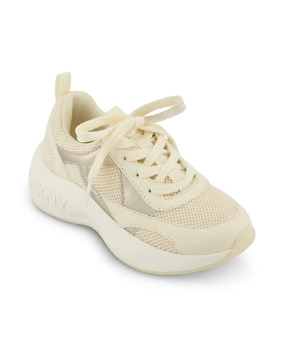 Dkny Little and Big Girls Taylor Teresa Logo Sneaker