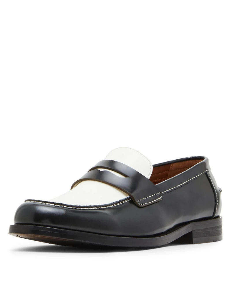 Steve Madden Men's Natan Penny Moc Toe Loafer